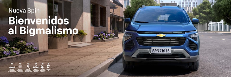 Prepárate para el bigmalismo con la nueva camioneta Chevrolet Spin