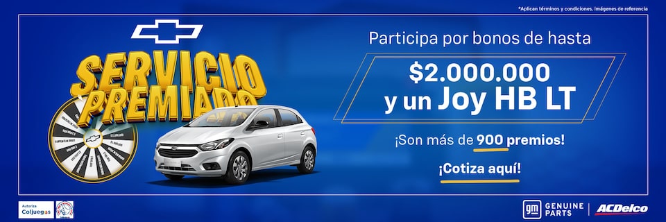 Chevrolet Colombia - Oferta de servicios